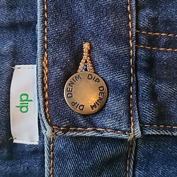 DIP BRAND WOMENS PLUS SIZE BLUE JEAN CUTOFF SHORTS SIZE 24W - Picture 7 of 16